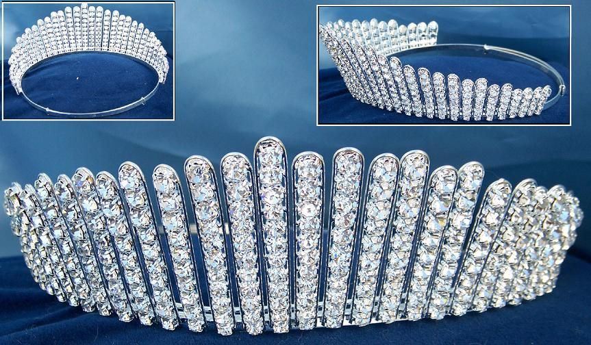 Queen Elizabeth II Wedding Tiara Replica Silver – CrownDesigners Queen Elizabeth II Wedding Tiara Replica Silver – CrownDesigners