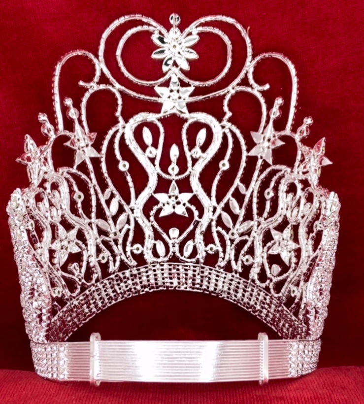 Continental Adjustable Rhinestone Crown Tiara – CrownDesigners