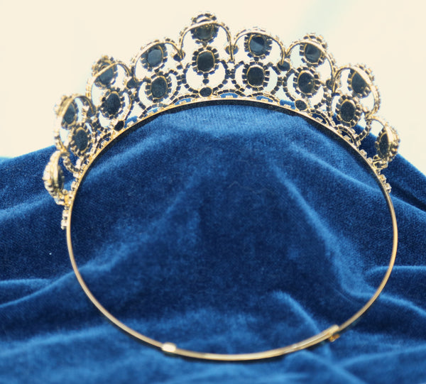 The Diamond Royal Empress Rhinestone Beauty Pageant Queen, Princess, Crown Tiara