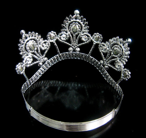 adjustable rhinestone crown designers tiara crown