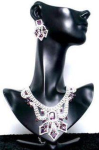 Divina Divas Pageant Jewelry Necklace and Earrings Set II - CrownDesigners