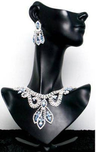 Divina Divas Pageant Jewelry Necklace and Earrings Set IV - CrownDesigners