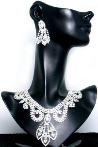 Divina Divas Pageant Jewelry Necklace and Earrings Set - CrownDesigners