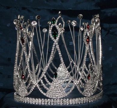 Rhinestone Full Carnaval King Crown - CrownDesigners