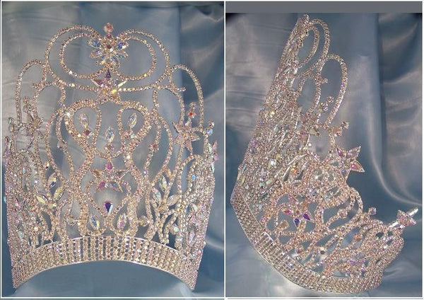 Silver Supreme Diva Beauty Pageant Crown - CrownDesigners