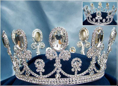 Duchess Imperial Rhinestone Crown tiara - CrownDesigners