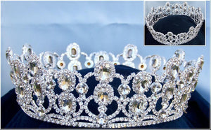 Loire Princess Rhinestone Full Crown - CrownDesigners