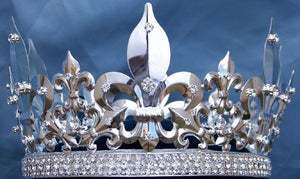 Men's Imperial Medieval Silver King Crown - CrownDesigners