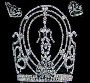 Miss Beauty Pageant Rhinestone Crown - CrownDesigners