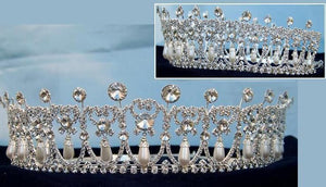Adjustable Silver Cambridge Lover's Knot Tiara - CrownDesigners