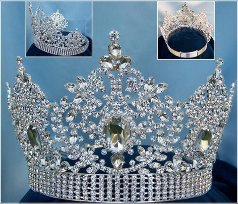 Adjustable Fairy Tale Beauty Queen Rhinestone  Crown - CrownDesigners