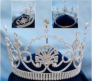Beauty Pageant Queen Rhinestone Crown Tiara