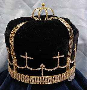 Imperial State Mens King Gold Crown