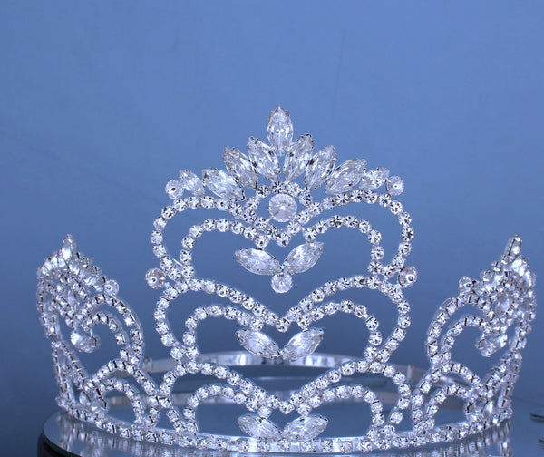 Rhinestone Queen Bridal Princess Rhinestone Crown Tiara