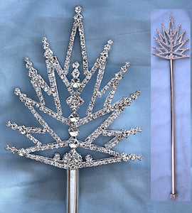 The Enchanted Rhinestone Forest Scepter
